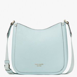 🎁 NWT KATE SPADE GIFT BLUE GLOW ROULETTE MEDIUM MESSENGER CROSSBODY AUTHENTIC